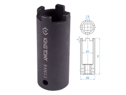 Головка для демонтажа клапана форсунок MAN, MB, Scania 1/2" KING TONY 9AN43