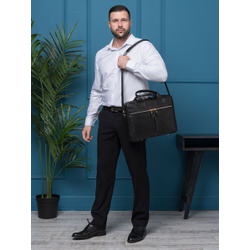Сумка для ноутбука Montebello black (арт. 1033-01)