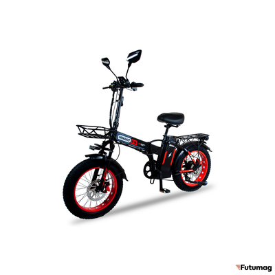 Электровелосипед Minako F10 PRO 20 (красный)