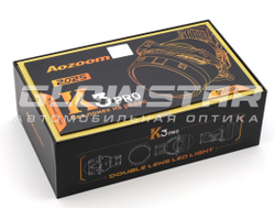 Билед модули Aozoom K3 PRO 2025 Dragon Knight 3.0 дюйма, 2 чипа, 5500K, 12V, 50W/60W, крепление 3R