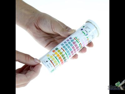 Тест 6 в 1 JBL EasyTest, тест полоски, pH,KH, GH,NO2,NO3, 50 шт