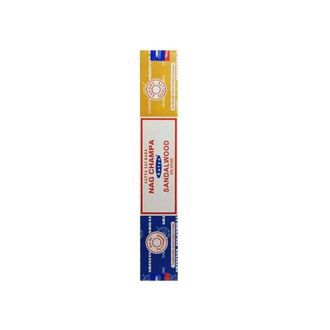 Благовония Satya Nag Champa + Sandalwood Combo 15 гр