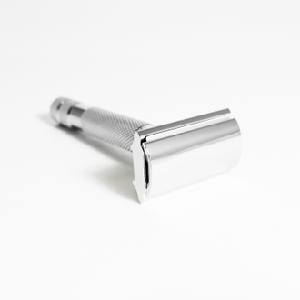 Т-образная бритва Rockwell 6C, белый хром