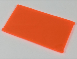 Glass for Window 1 x 4 x 6, Trans-Neon Orange (57895 / 6181824 / 6256062)