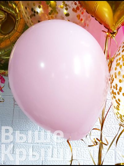 Розовый пастель 30см