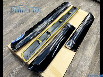 Молдинги Lexus LX 570 черные с хромом 2007-2015