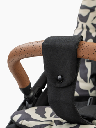 Коляска прогулочная Happy Baby Lynn Black & Flora