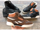 Кроссовки Reebok Brown высокие зимние