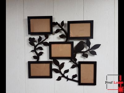 Фоторамка настенная на 5 фото