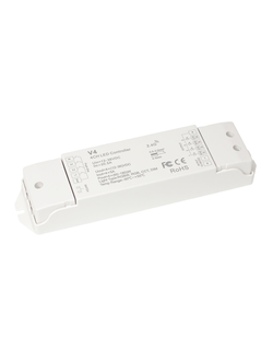 RGBW-контроллер V4 4L-RGBW/RGB/CCT/DIM 20А (12-48V, 4CH, 20A, 240-720W)