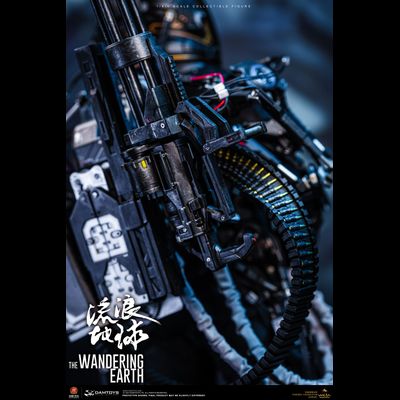 Пулеметчик в экзоскелете (Чжан Сяоцян, "Блуждающая Земля") - Коллекционная ФИГУРКА 1/6 CN171-11 rescue unit Zhang Xiaoqiang (DMS035) - DAMTOYS