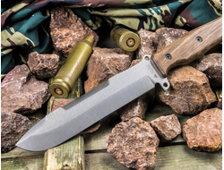 Нож Survivalist-X AUS-8 Stonewash