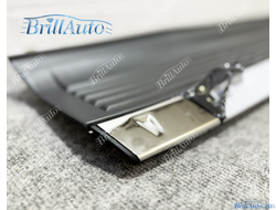 Накладка на задний бампер Lexus LX 2012-2015