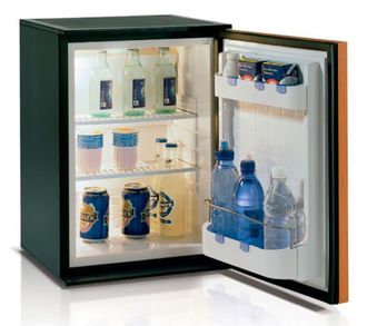 Минибар/мини-холодильник абсорбционный VITRIFRIGO C330 L TOP CLASS 33 л., с деревянной накладкой на