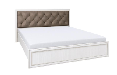 Кровать двуспальная " Габриэлла" 1.6 м с ортопедом (Олмеко)