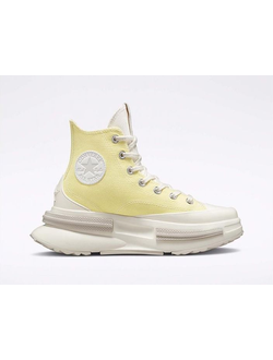 Кеды Converse Run Star Legacy CX Form Soft Sunshine желтые высокие на платформе A00872C