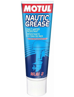 Водстойкая пластичная смазка Motul Marine Transmission Nautic Grease NLGI 2 - 0,2 Л (108662)