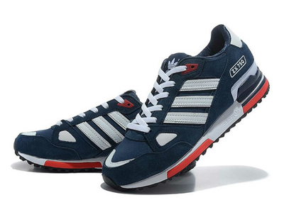 Adidas ZX 750 Dark Blue red White