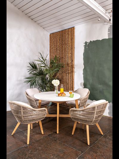 Обеденная группа из тика TALARA S