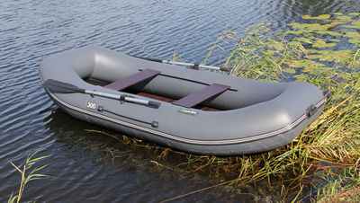 Лодка ПВХ Pelican Гавиал Гребная 300 Classic + слань