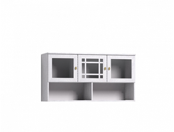 Гостиная SHERLOCK (ШЕРЛОК) - SHERLOCK 4 Шкаф навесной Ясень Анкор светлый