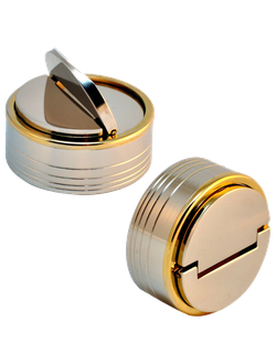 Оснастка  для печати "Магнетик", серебро