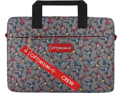 Сумка для ноутбука 14 дюймов Optimum Ultra 14" RL, колибри