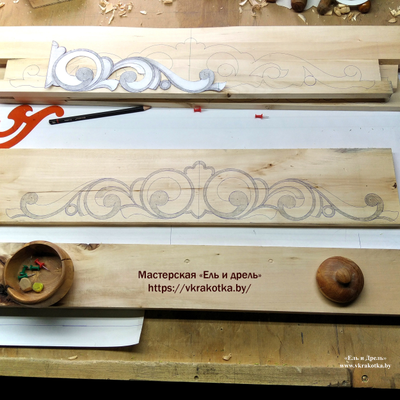 Эскизы рисунки, рэзьба па дрэве