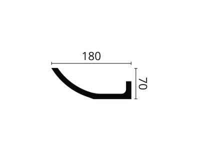 Карниз WT4 WALLSTYL® - 70*180*2000мм