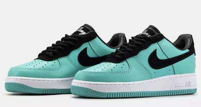 Nike Air Force 1 Low Tiffany and Co Blue Арт 9 сбоку