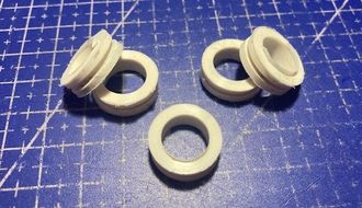 Rubber for silencer (ring) white