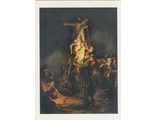 Эрмитаж. Рембрандт. Снятие с креста