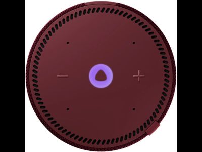 Умная колонка Яндекс Станция Мини без часов с Алисой, красный гранат, 10Вт