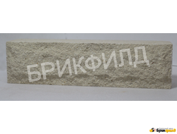 Имитация природного камня. Евростандарт "Скала". Белый. Кирпичный завод Брик Филд