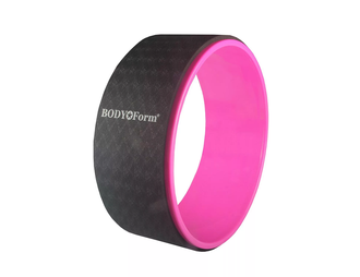 Кольцо для йоги "Альфа Каприз" BF-YW01 (розово-черный)