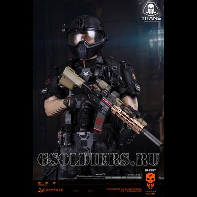 Коллекционная фигурка 1/6 GHOST SERIES - TITANS PMC - Frank Casey (SF002) - DAMToys