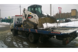 Услуги эвакуатора. Перевозка спецтехники Чехов-Ярославль 16.11.2016