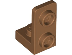 Bracket 1 x 1 - 1 x 2 Inverted, Medium Nougat (73825 / 6380634)