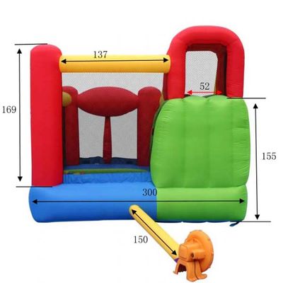 Надувной батут «Игровой центр 6 в 1»