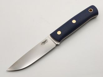 Нож фултанг M1 сталь D2 синяя микарта