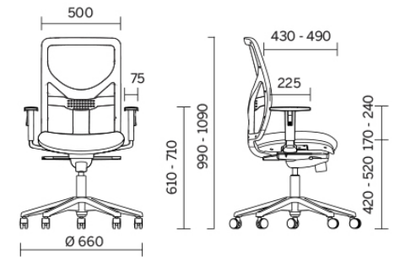 Кресло офисное Sitland Corso