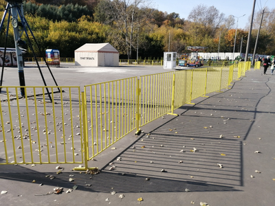 Ограждение для аттракционов по  ГОСТ 33807-2016 Вариант 2