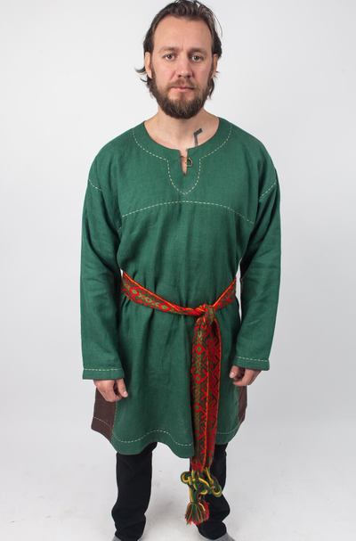 Рубаха мужская льняная удлиненная "Княжеская"