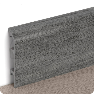 Плинтус из дюрополимера Comfort Classic 80 Дуб пепельный