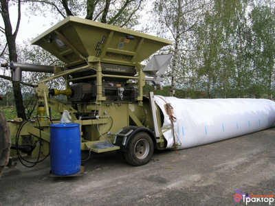 Передвижная вальцовая плющилка влажного зерна с прессом ROmiLL CP2