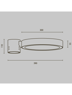 Парковый светильник Dion 3000К 50Вт IP 65, O472H-L50GF3K