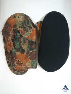 Носки неопреновые 5мм AquaDiscovery "OPEN CELL Duratex Camo" p.42/43