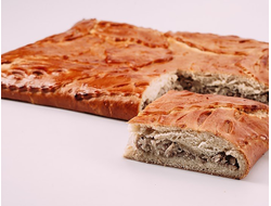 Пирог с курицей и капустой