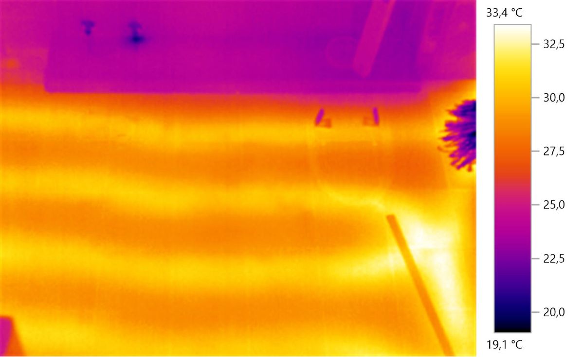 Поиск контура теплого пола в стяжке в жилом доме