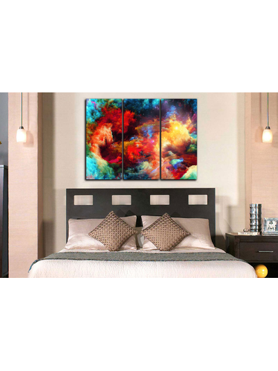 Модульная картина &quot;Волшебный цвет&quot;